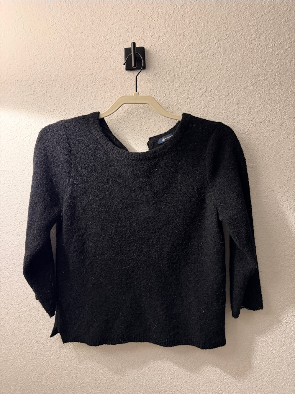 Classic Black Long Sleeve Brooks Brothers Sweater